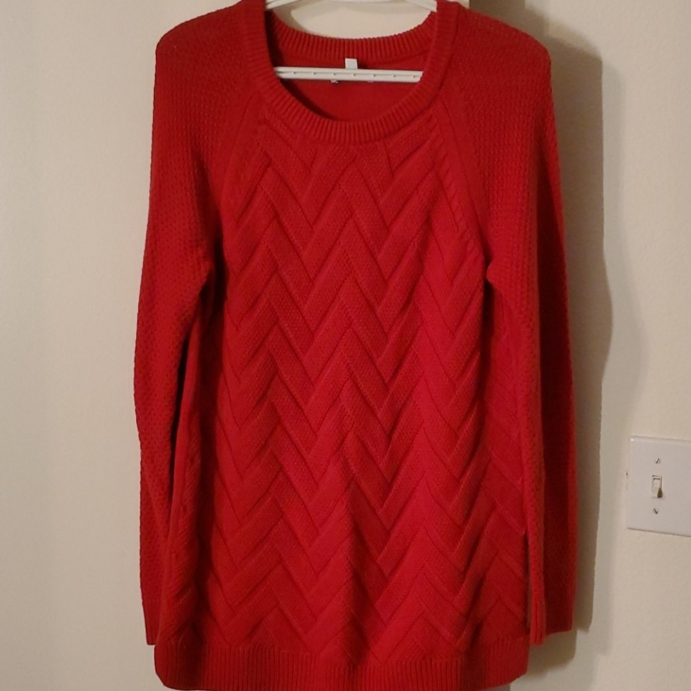 Sonoma Size M Red Sweater